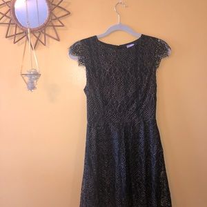 Alya small black and gold dress